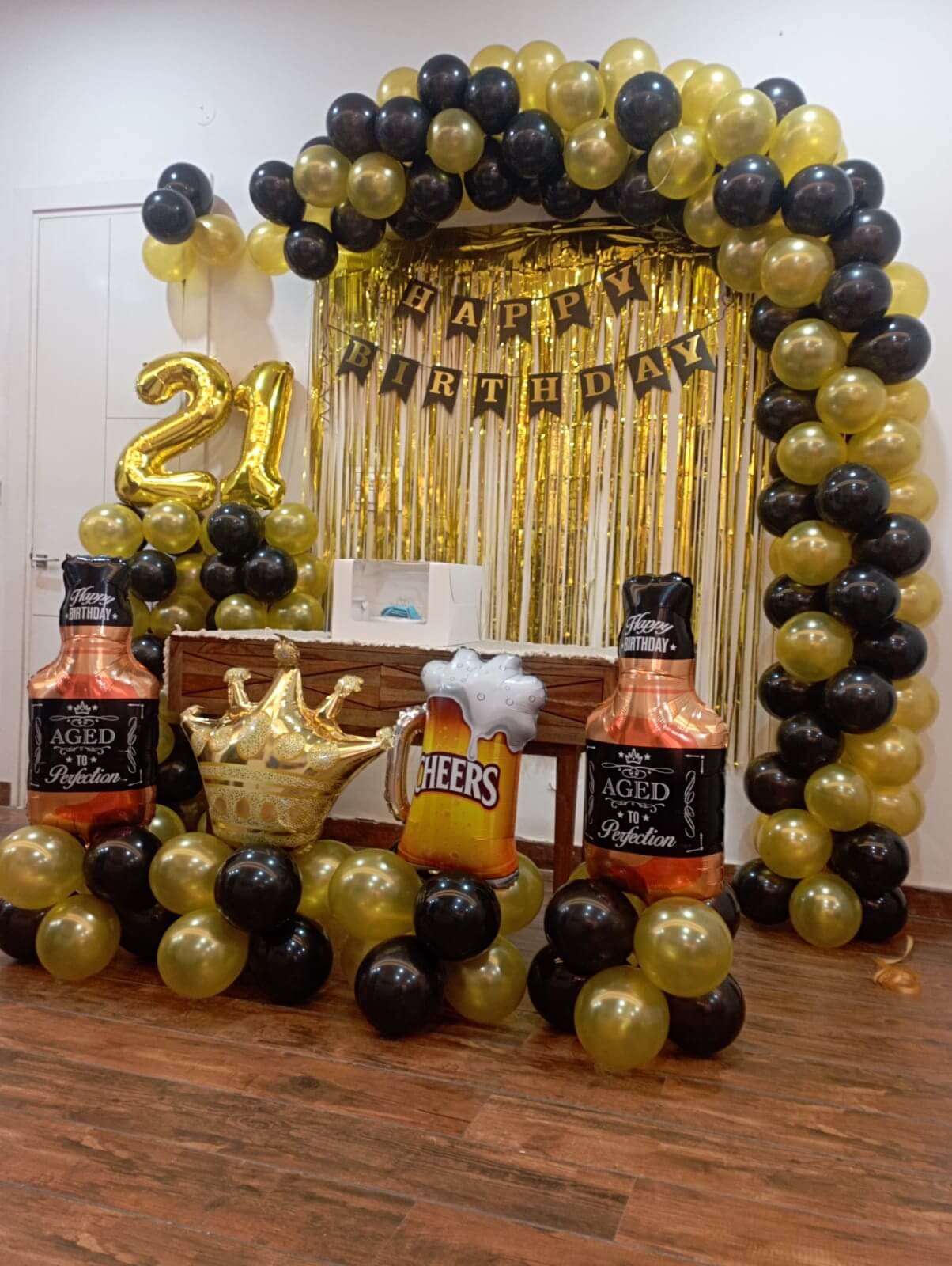 Balloon Arch Decoration with Pillars - My Store