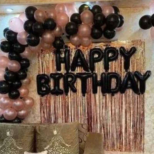 200 Balloons Arch Decoration with Foil Curtain - My Store