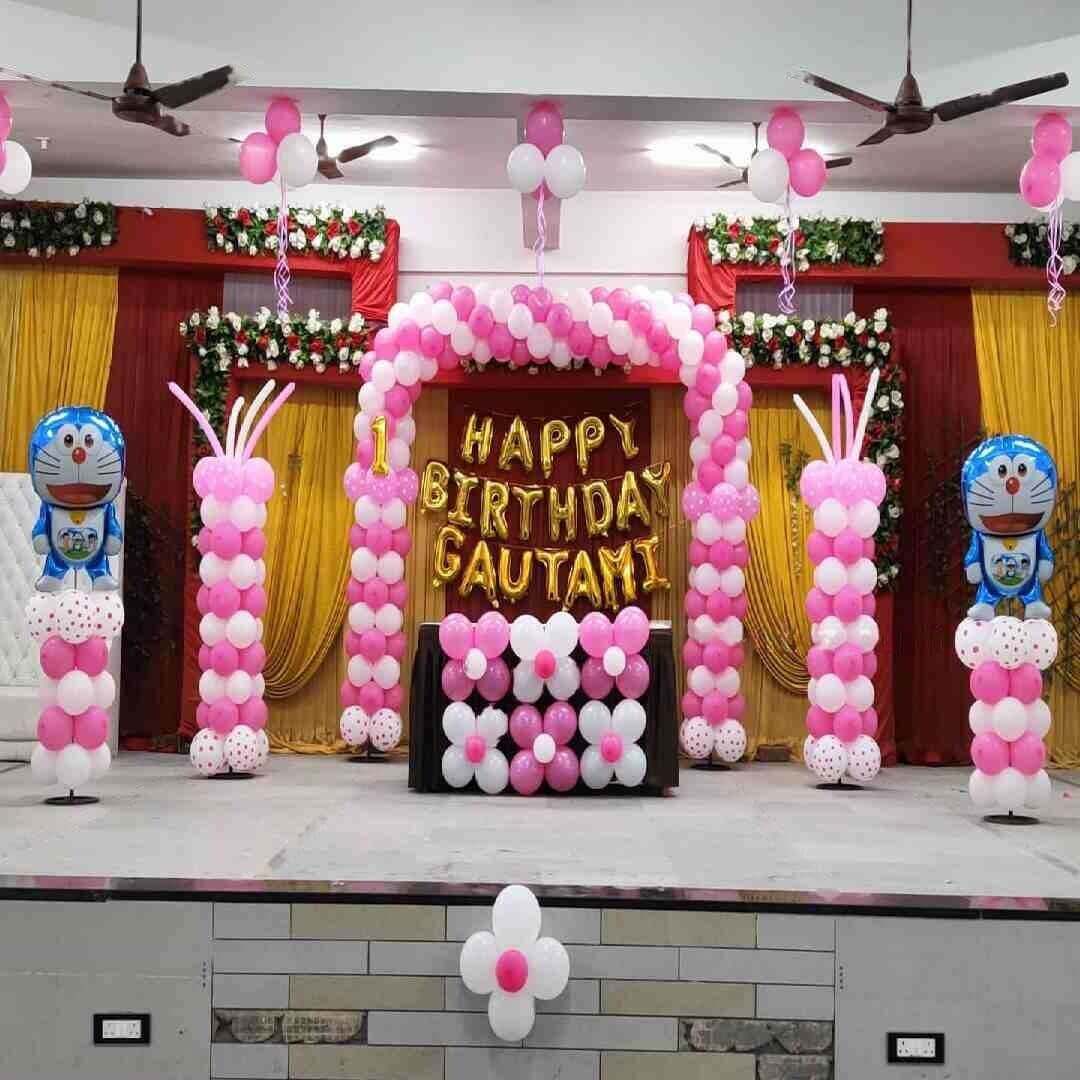 Kids Stage Hall and Entrance Birthday Decoration – The Party Salon